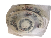Lenox Porcelain Winter Greetings Dishes Group