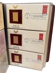 Golden Replicas of US Stamps 22kt Gold Plated in Album