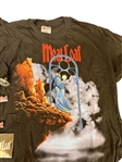 (2) Meatloaf Concert Touring T-Shirts: Bat Out of Hell, Rock-n-Roll Dreams Come Through