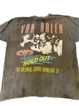 Van Halen 1991 Concert Touring T-Shirt; For Unlawful Carnal Knowledge