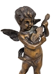 Pair Solid Brass Cherubs