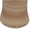 Pair of Todd J. Warner Whimsical Stoneware Bell Sculptures; Camel, Giraffe