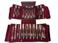 Rogers Extra Plate 1941 Triumph Silver Plate Flatware Set