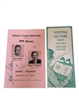 (2) Signed Pieces of Ephemera; Art Linkletter, John and Annie Glenn