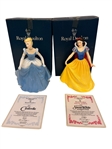 (2) Royal Doulton Ladies Figurines Walt Disney Snow White and Cinderella