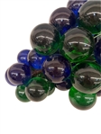 Mid Century Modern Lucite Grape Bunch Swag Lamp