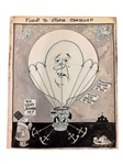 (3) Richard Yardley Original Artwork Political Cartoons; Baltimore Sun