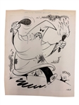 (5) Jim Ivey Original Political Cartoon Art 1960's; San Francisco Examiner