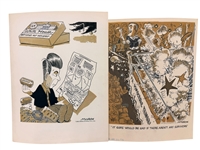 (19) Original Pieces of Political Comic Art by Jack M. McLeod The Buffalo News