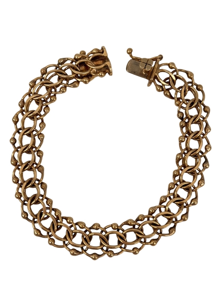 14k Gold Multi Link Bracelet