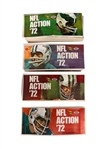 1972 (108) Pieces Sunoco NFL Football Stamps in Unopened Booklets