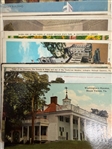 Group of 1000+ Border and Borderless Postcards US State and City Views