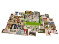 600-800 Border and Borderless Postcards Holiday, Pinups, Cartoon 
