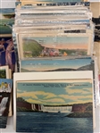 300+ Foreign Border and Borderless Postcards; Niagara Falls, More