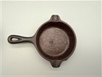 Pair Vintage Cast Iron Ashtrays