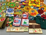 Group of BSA GSA Patches, Pins and Buttons