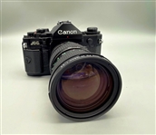 Canon A-1 35mm Camera and Lens Group
