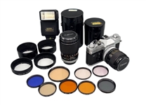 Canon FTb QL 35mm Camera and Lens Group